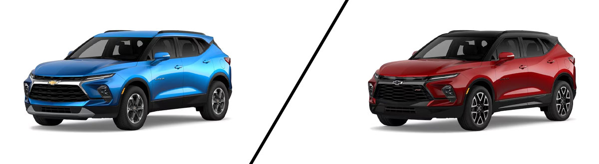 2024 Chevrolet Blazer 3LT vs 2024 Chevrolet Blazer RS