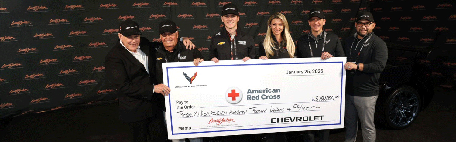 2025 Corvette ZR1 VIN 001 Raised -$3.7 Million at Charity Auction for Red Cross