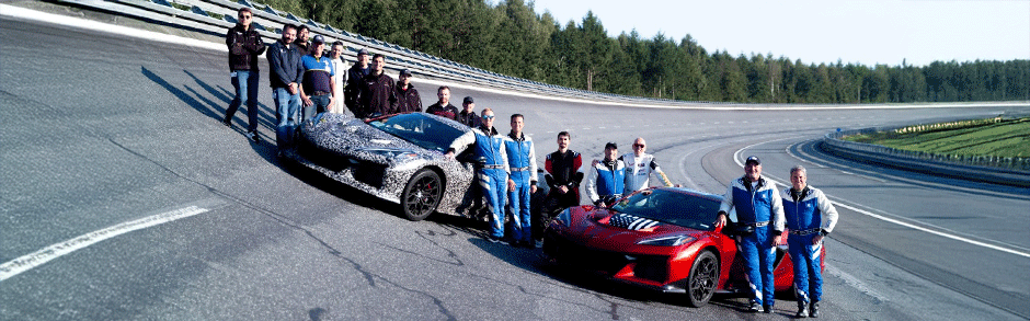 The Corvette ZR1 Hits 233 MPH With GM President Mark Reuss Driving