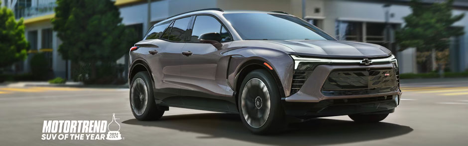 MotorTrend Names Chevrolet Blazer EV 2024 SUV of the Year